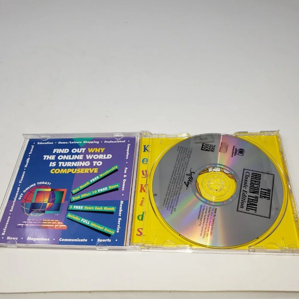 Mecc The Oregon Trial Classic Edition DOS CD-ROM EUC - Picture 3 of 4